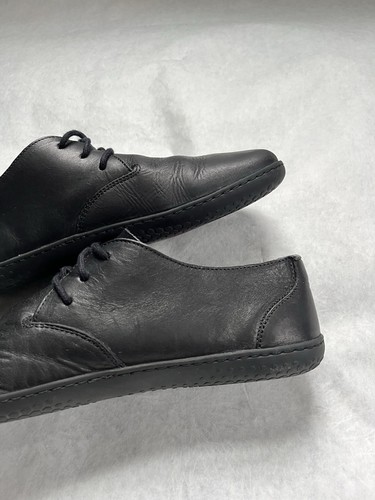 Vivobarefoot RA III Lux Men's US 7 EU 40 Black Leather Oxford Minimalist Active - Picture 15 of 23