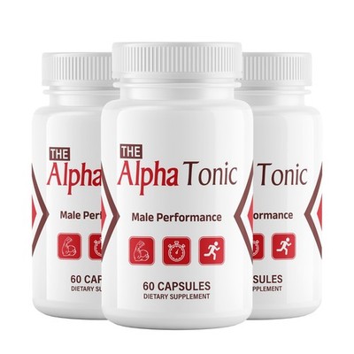(3 Pack)The Alpha Tonic Capsules AlphaTonic Men Powerful Enhancement Performance