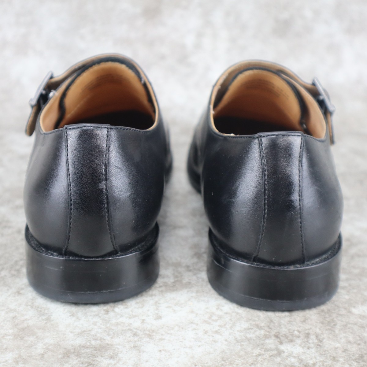 Warfield & Grand Black Leather Monk Strap Dress Shoes Men Size 10.5 Amazon.com | FRASOICUS Men  main image 4