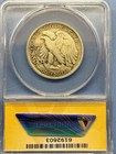 Walking Liberty Half Dollar 1919-D ANACS VF 25 Details Cleaned — photo 4
