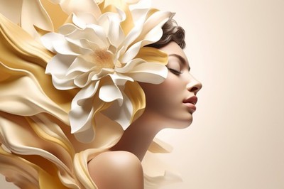 Digital-Art * Beauty * IKEA VIRSERUM 48x58 cm gold