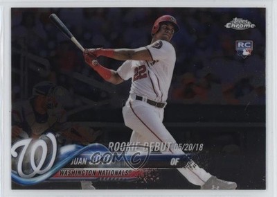2018 Topps Chrome Update Target Exclusive Debut Juan Soto #HMT98 Rookie RC 1om6