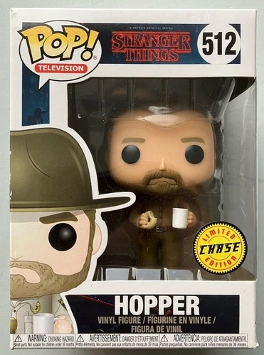 Hopper 512 Chase Funko Pop Stranger Things