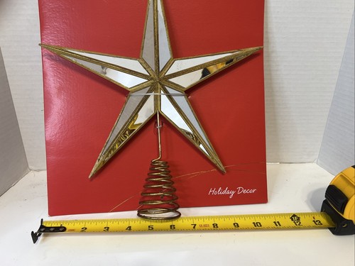 World Market Mirrored Star Tree Topper Holiday/Christmas Decor Brand New - Picture 12 of 13