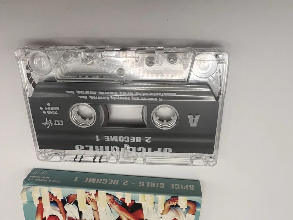 2 Become 1 - Spice Girls (1997, Cassette Single Virgin) One Of These Girls Foto 4 de 4