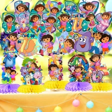 DORA Explorer plate cup birthday party supplies favor centerpiece decoration