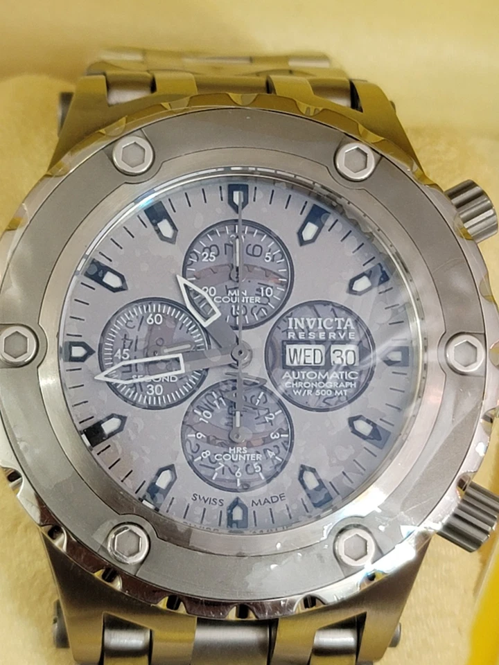 Reloj automático 52 mm Invicta Reserve Specialty Subaqua Swiss SW500 0971