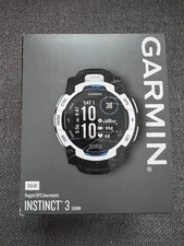Garmin Instinct 3 Supernova Outdoor GPS Smartwatch 50mm SOLAR Whitestone/Black