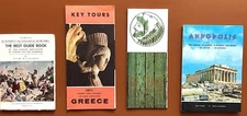 Vintage Guides & Maps for Athens, Acropolis, Greece