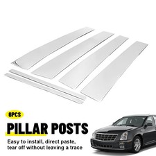 6x Stainless Chrome Pillar Post Trim Cover For 2000-11 Cadillac Devilledts Eook 6x Stainless Chrome Pillar Post Trim Cover For 2000-11 Cadillac Devilledts Eook
