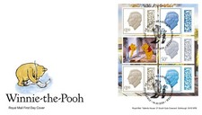GB 2026 WINNIE THE POOH First Day Cover Definitive  Pane  M26L /MPIL BL 14/10/26
