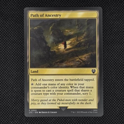 Path of Ancestry 322 Commander: The Lord of the Rings Magic The Gathering NM