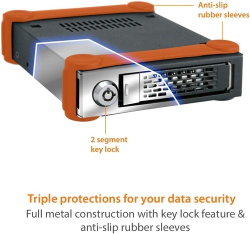 ICY DOCK Externes Festplattengehäuse für 1x 2,5 Zoll (6,4cm) SATA SSD/HDD - USB - Photo 7/9