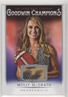 2021 Upper Deck Goodwin Champions Memorabilia Molly McGrath #M-MC