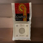 Capital Plastic 3x3 White $5 Liberty Gold Coin Holder Fast Shipping