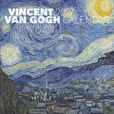 Wall Calendar 2027, Vincent van Gogh, 12 Months, Large Grid Design Featuring...