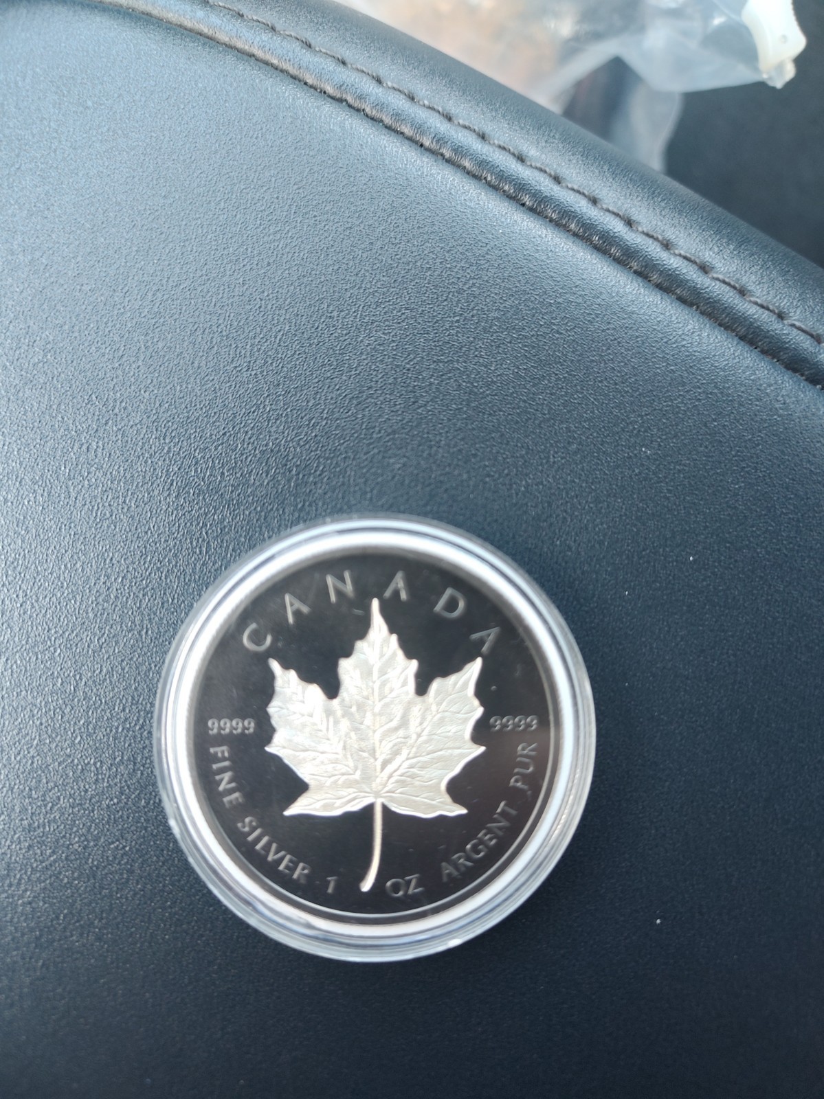 Canada 2020 Fine Silver $20 Rhodium-Plated Incuse 1-oz SUPER POPULAR!!! With COA