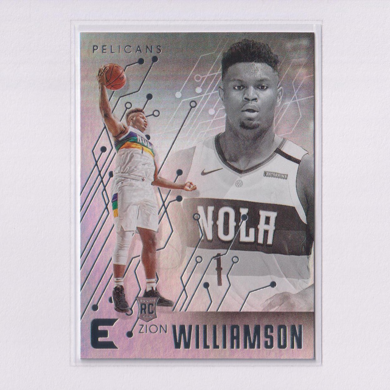 2019-20 Panini Chronicles Essentials #210 Zion Williamson RC Rookie