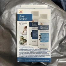 Mod Podge Resin and Hardener 2 Part Clear Resin 4 fl oz each New