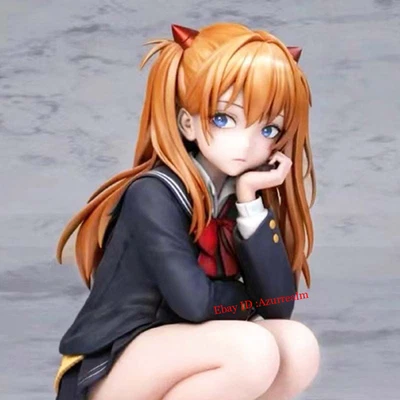 Anime NEON GENESIS EVANGELION Asuka College-Uniformen Pvc Figur Modell Spielzeug - Bild 1 von 4