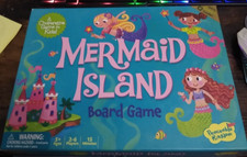 Mermaid Island Board Game By Peaceable Kingdom inv. 100% complete