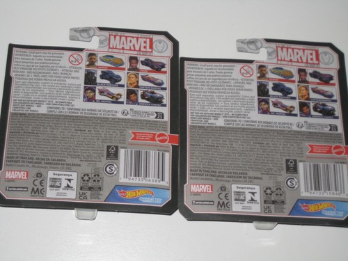 4 - 2023 HOT WHEELS MARVEL CHARACTER CARS: BLACK PANTHER/ SHURI / CAPTAIN MARVEL - Picture 4 of 4