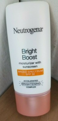 neutrogena bright boost moisturizer with sunscreen