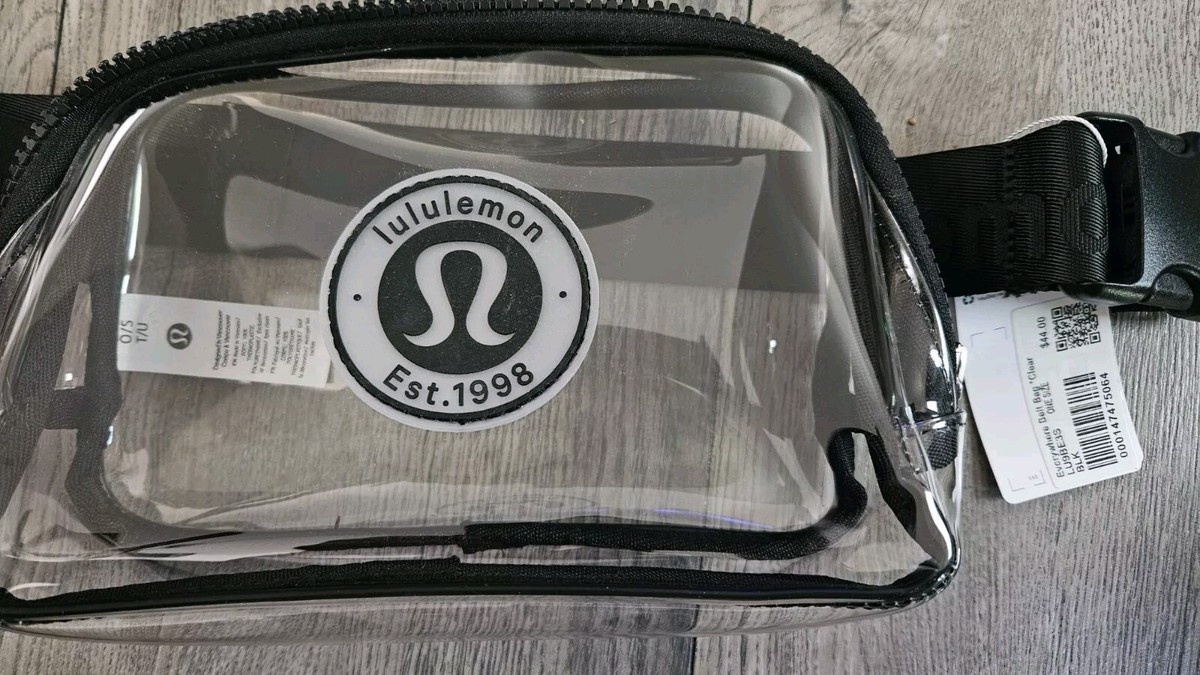 Lululemon Clear Everywhere Belt Bag NWT Logo Stadium New | eBay