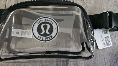 Lululemon Clear Everywhere Belt Bag NWT Logo Stadium New | eBay