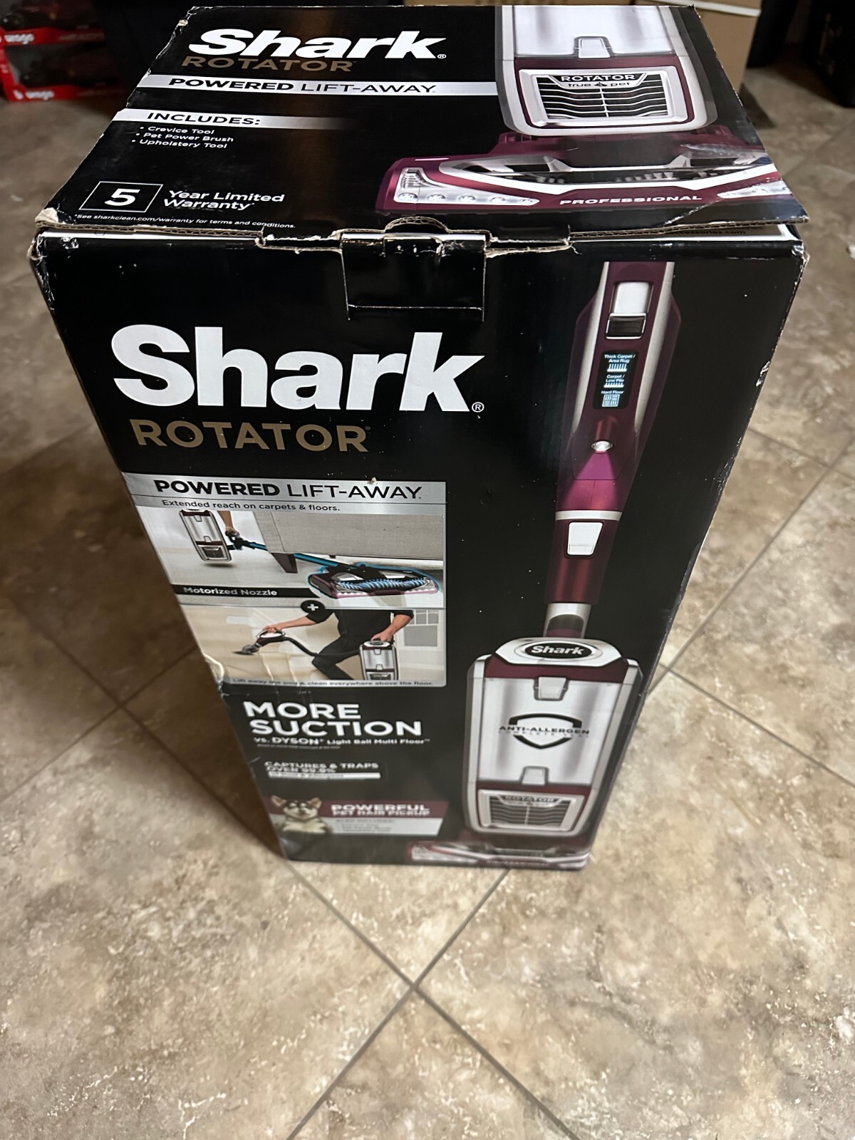 Shark NV752 Rotator Powered Lift-Away TruePet Upright Vacuum with Mini ...