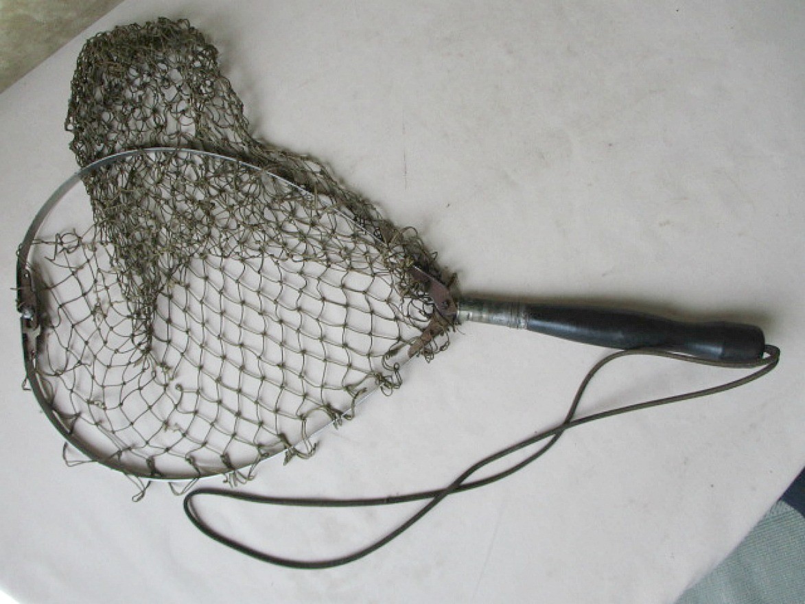 Vintage SPORT FISHING NET, Collapsible,C.1890 | eBay