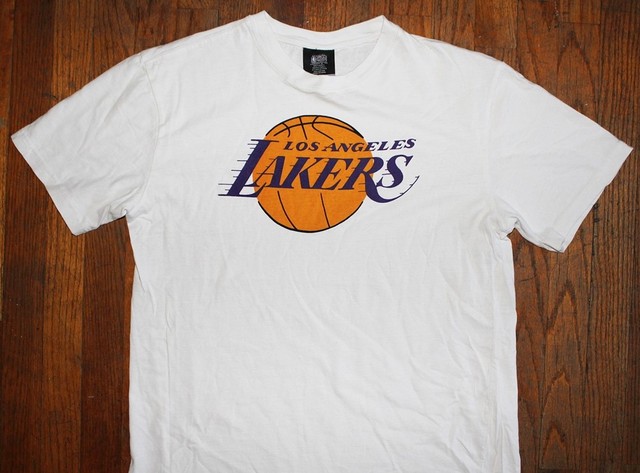 lakers white tshirt