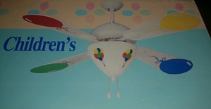 Home Trends 46 In 116 Cm Deluxe Children S Ceiling Fan New