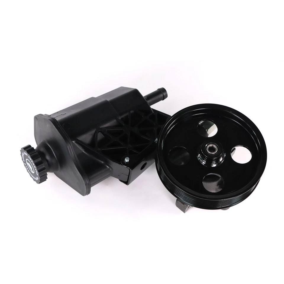 Power Steering Pump For 2002-2007 Dodge Ram1500 5.7L with Pulley & Reservoir Foto 4 de 4