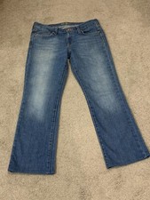 Old Navy The Flirt Jeans Womens 8 Blue Denim Mid Rise Stretch Boot Cut Flare