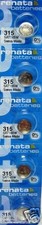Renata 315 Button Cell watch 0 MERCURY Battery X 5