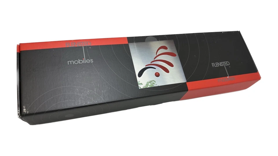 Flensted Fluyendo Ritmo Rojo Moderno Colgante Móvil 005R Museo Regalo Envío Gratis Foto 2 de 3