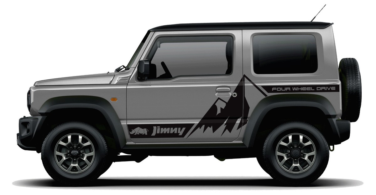 KOSCIUSZKO BODY STRIPE DECAL KIT : SUZUKI JIMNY (JB64W/JB74W) | eBay