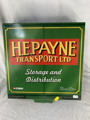 CORGI CC99147 H. E. PAYNE TRANSPORT LTD. SET 1.50 3 UNITS AND TRAILER