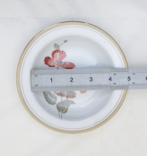 Vintage Mid Century Modern NORITAKE M Celeste 5070 set of 4 fruit bowls - Picture 5 of 5
