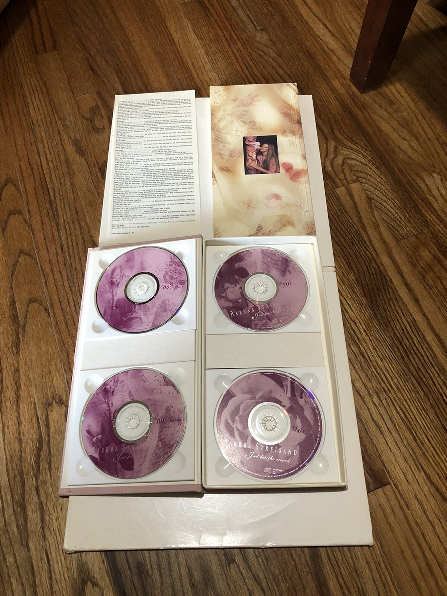 Barbara Streisand “Just For the Record” (CD, 1991, 4-Disc