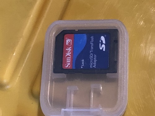 Scheda Sandisk Micro Did Transflash - Foto 1 di 1