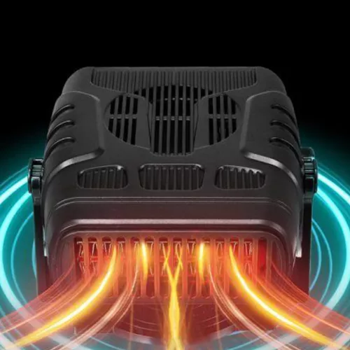 Car Heater 12V 120W Portable Electric Heating Fan Defogger Defroster Demister - Picture 3 of 23