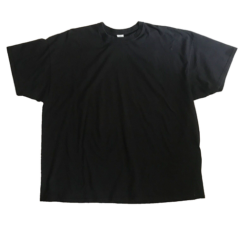 Vintage 4XL Black T Shirt with Skull Graphic on Rear - Port & Company Tee - Picture 2 of 6