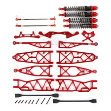 Kit conversione braccio sospensione prolunga CNC per 1/5 HPI Baja 5B 5T a BAJA-MAX