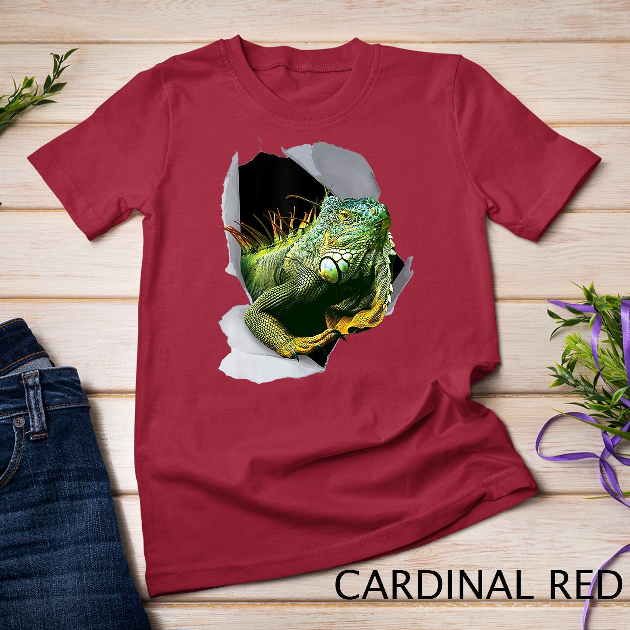 Iguana Tshirt, Funny Lizard Tshirt, Reptile Lover Unisex T-shirt