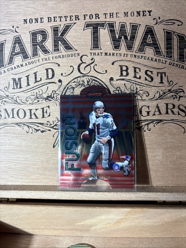 1998 Bowman's Best - Mirror Image Fusion #MI10 Drew Bledsoe, Jonathan Quinn (RC) - Picture 2 of 2