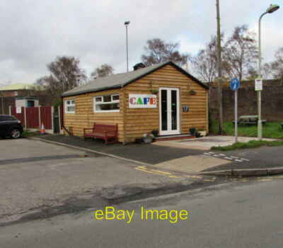 Photo 6x4 Wooden cafe opposite Cosford railway station  Tong Viewed from  c2015
