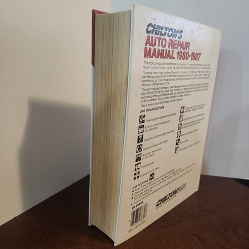 Chilton’s Auto Repair Manual 1980-1987 Hardback General Motors Chrysler Ford - Picture 5 of 11