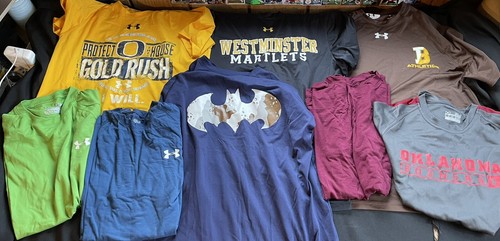 LOT Under Armour T Shirt heat gear 